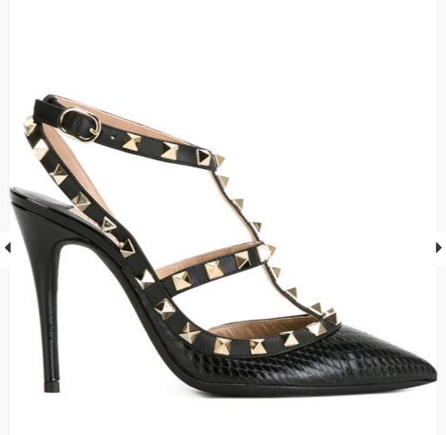 Valentino Rockstud pumps for your christmas list. Courtesy of Farfetch